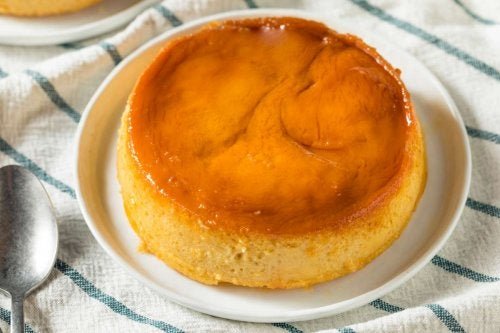 Flan napolitano leve e saboroso