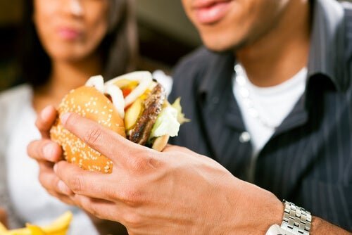 Comidas rápidas não são saudáveis