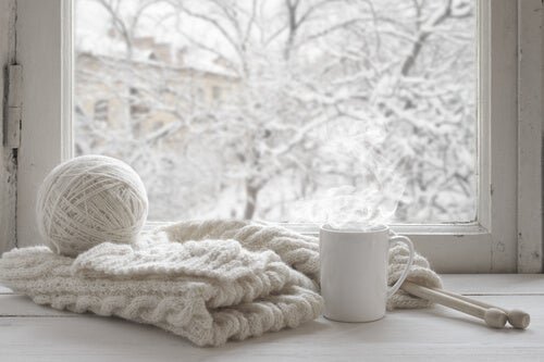 Roupa de lã para o inverno