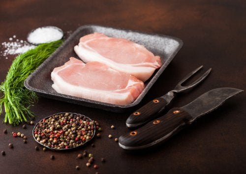 Lombo de porco cru