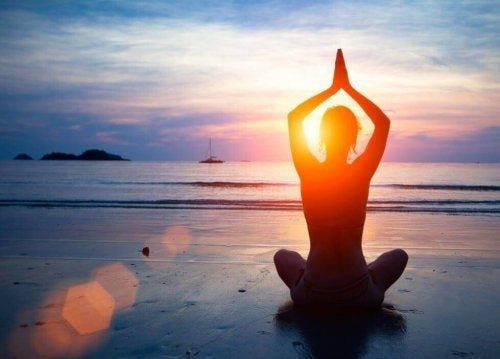 Meditação ao ar livre