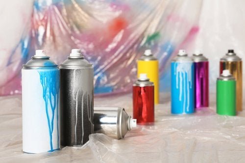 Tinta spray