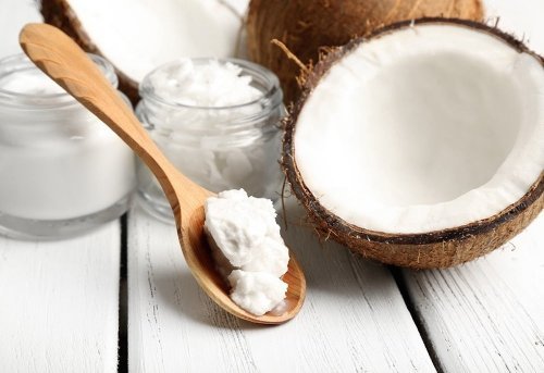 Pomada de óleo de coco