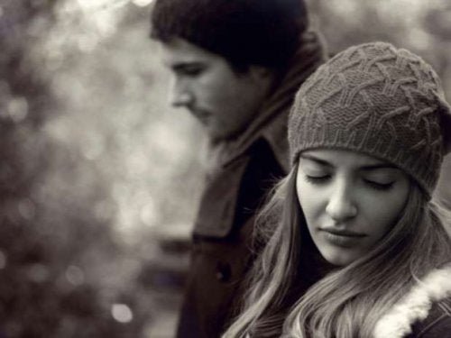Casal triste