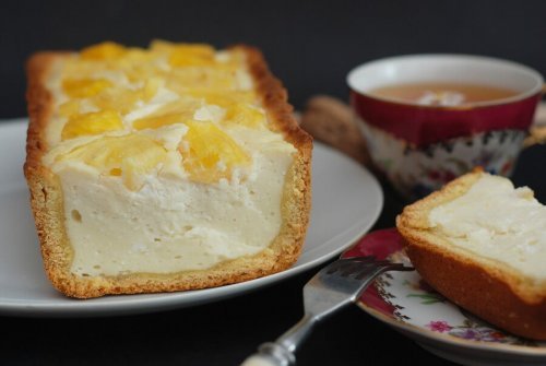 Cheesecake fatiado