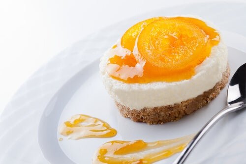 Cheesecake de piña colada para celíacos