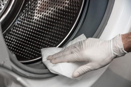 Limpeza da máquina de lavar roupa