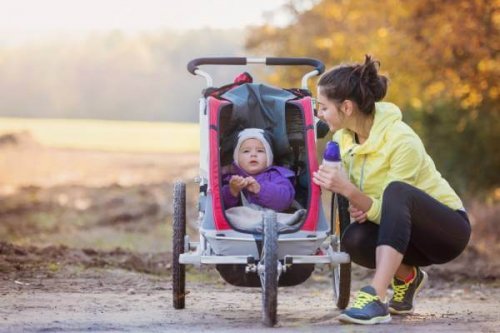 Fazer exercícios com o bebê