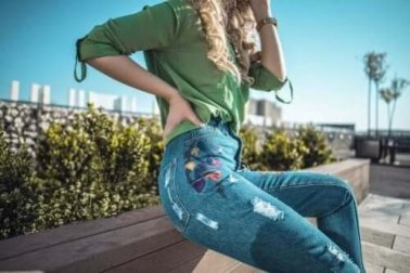 Acrescente estilo ao seu jeans com retalhos