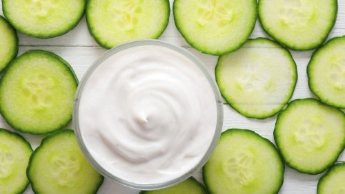 Sopa de pepino e iogurte