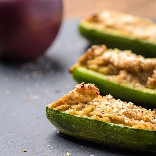 Receitas para preparar abobrinhas recheadas