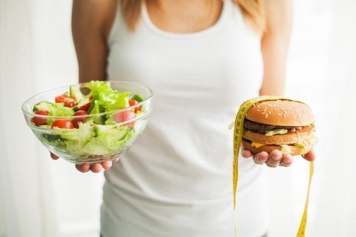 Escolha saladas em lugar de fast food
