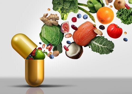 Alimentos com vitaminas