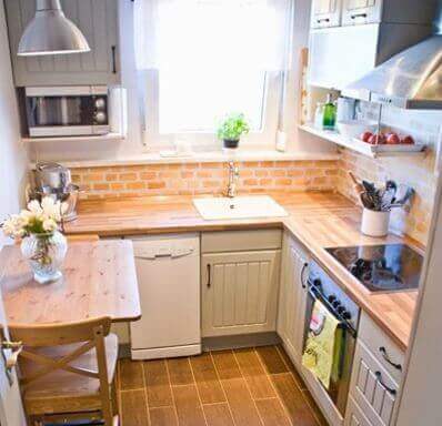 É importante a iluminação da cozinha