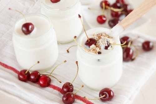 Iogurte com frutas