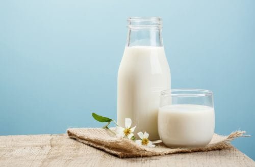 Leite para uma dieta com mais calorias
