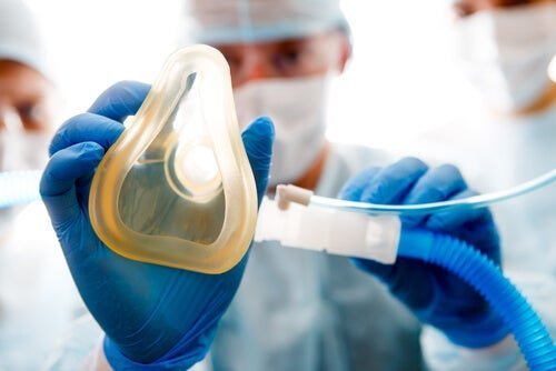 Máscara para oxigenoterapia