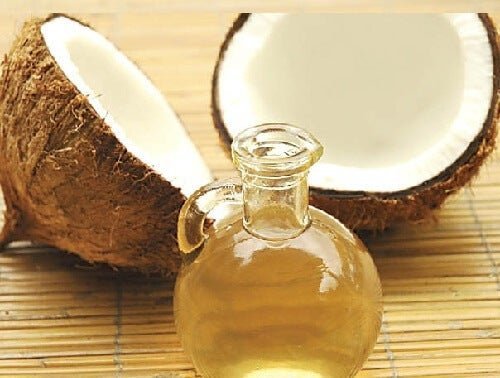 Óleo de coco para o cabelo