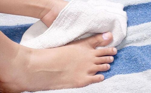 Higienize bem os pés