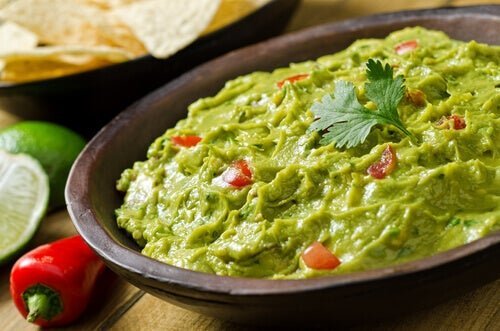 Guacamole para tacos