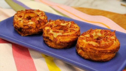 Deliciosas rosquinhas de queijo