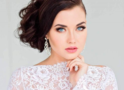 Noiva penteada