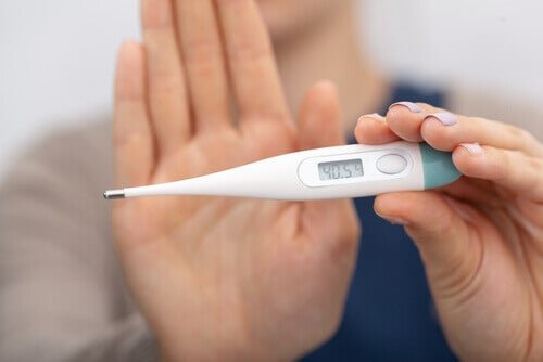 Termómetro para medir a febre