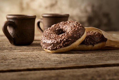Donuts de chocolate