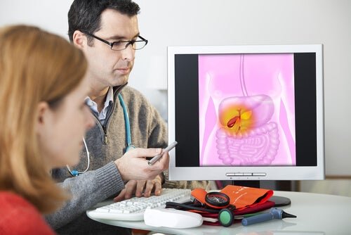Mulher consultando nutricionista