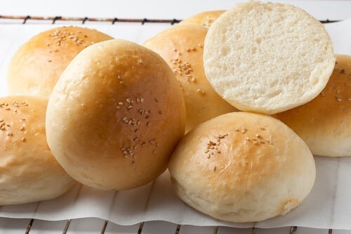 Pão de hambúrgueres