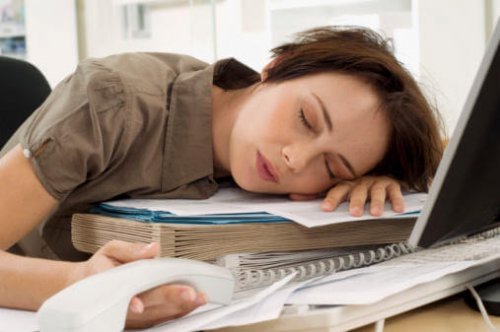 O trabalho e a falta de sono