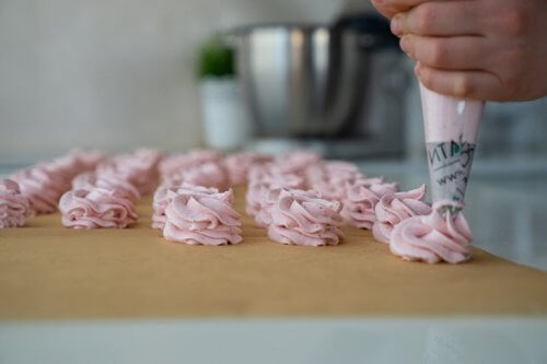 Creme de pasteleiro com morango