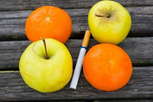 Frutas e verduras são uma parte essencial de uma dieta para parar de fumar