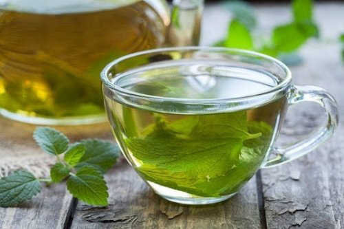 Infusão de menta