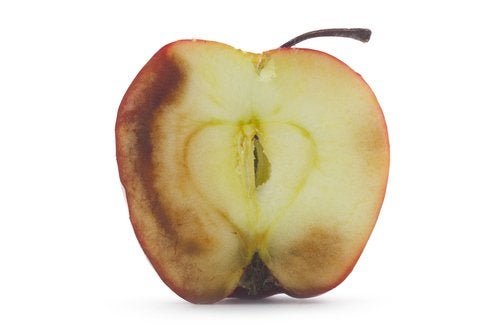 Quais são as consequências de comer fruta oxidada?