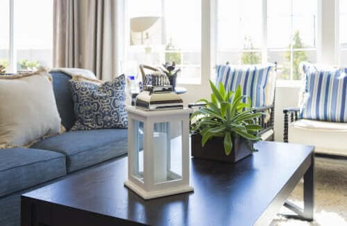 Decoração com lâmpadas