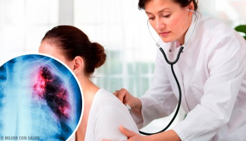 Exame médico para determinar a saúde pulmonar