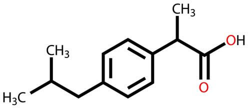 Composição do ibuprofeno