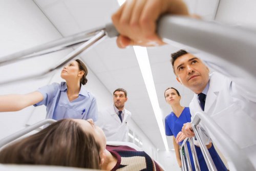 Emergência em hospital