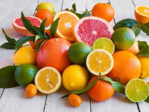 As frutas cítricas contêm pectina