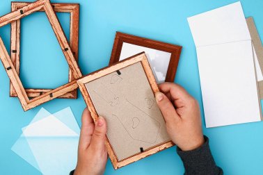 Como fazer uma decoração com fotos bonita e original