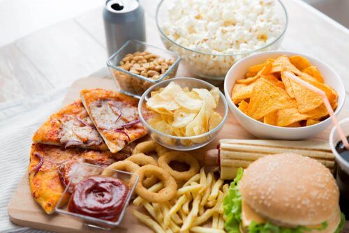 Fast food e alimentos processados