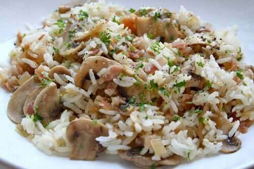 Receitas com arroz