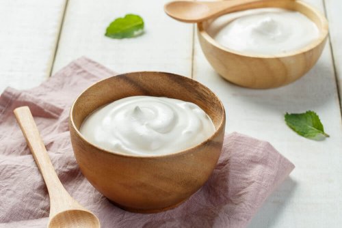 Probióticos do iogurte natural