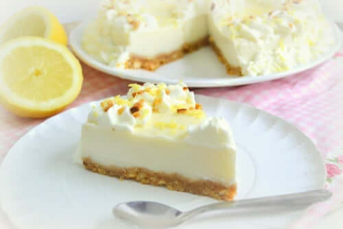 Torta de limão com merengue