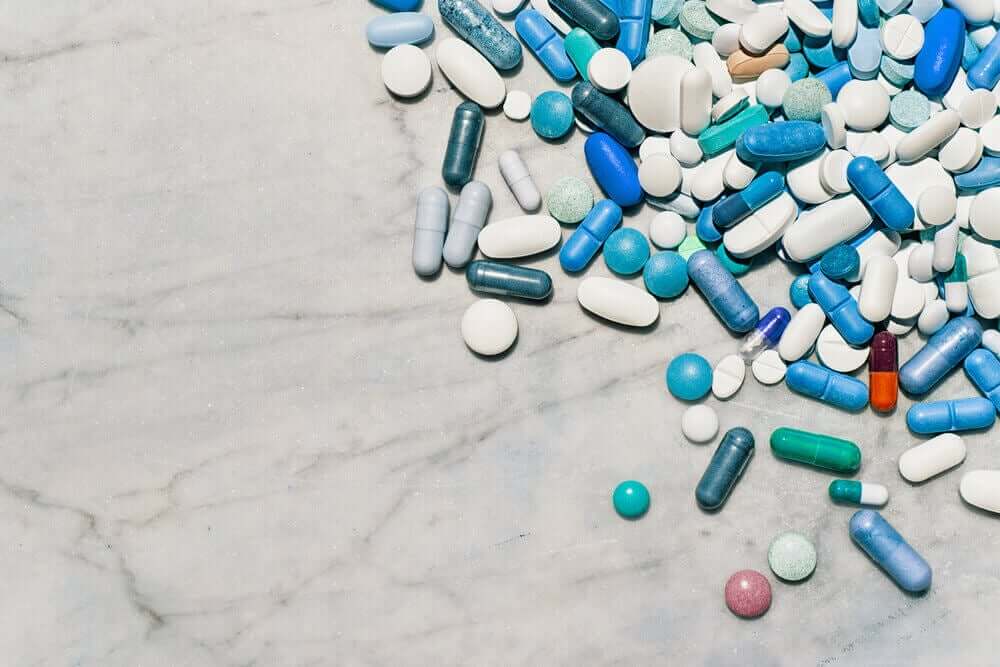 Medicamentos em formato de comprimido