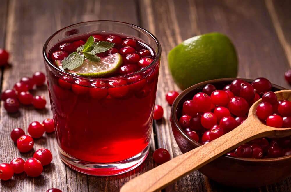 Suco de cranberry