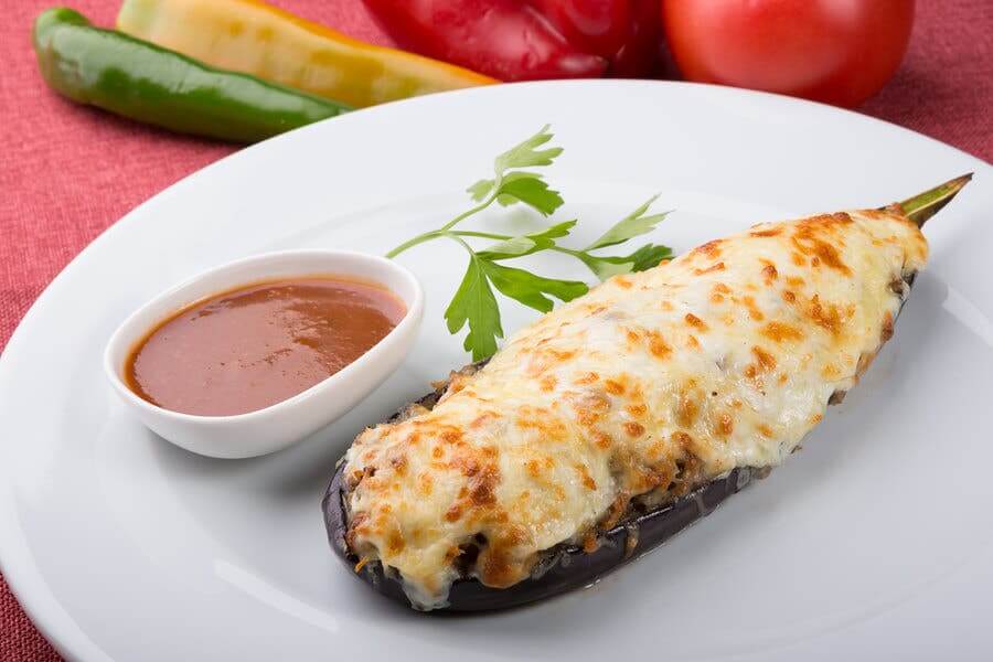Berinjela gratinada