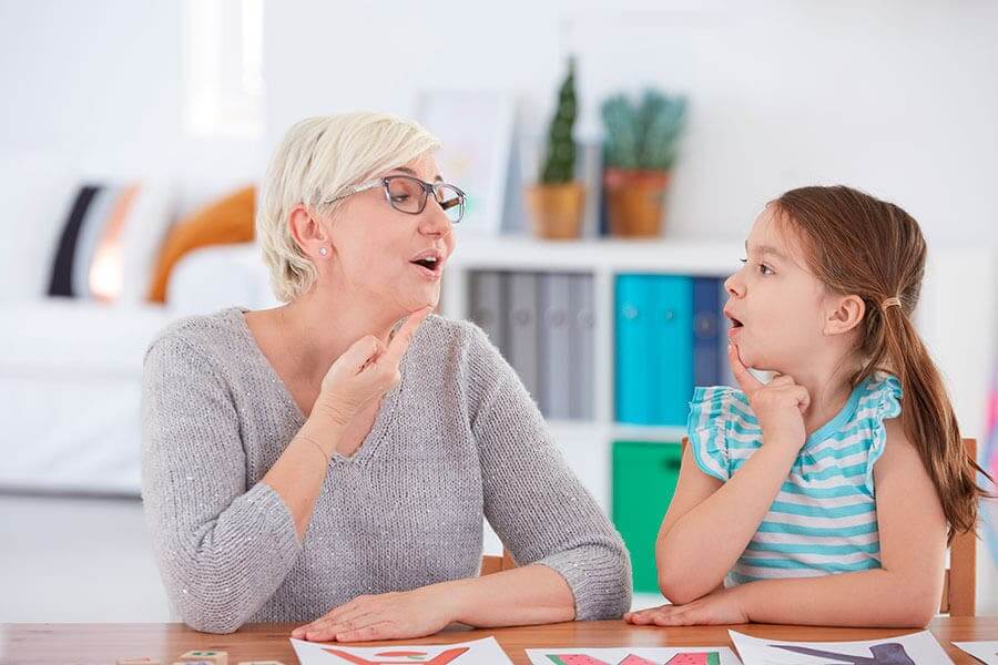 Problema de fala em crianças