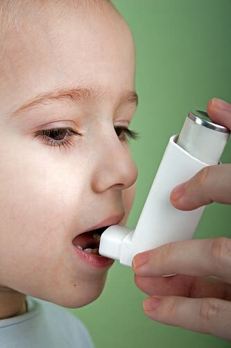 Como o salbutamol exerce seu efeito no organismo?